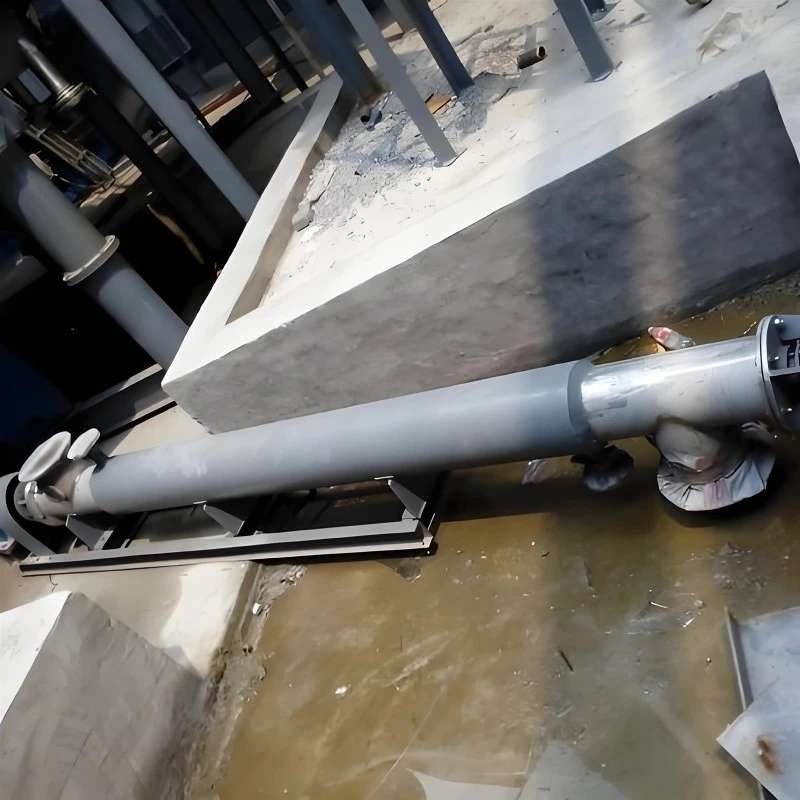cooling screw conveyor cooling screw conveyor
